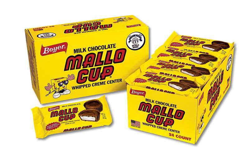 Mallo Cups Milk Chocolate Candy, 1.5 Ounce, 24 Count -- 12 Per Case