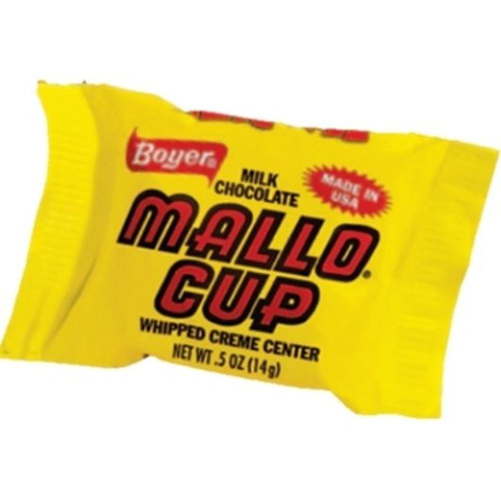 Boyer Candy Milk Chocolate Mallo Cup With Marshmallow Center, 3 Ounce