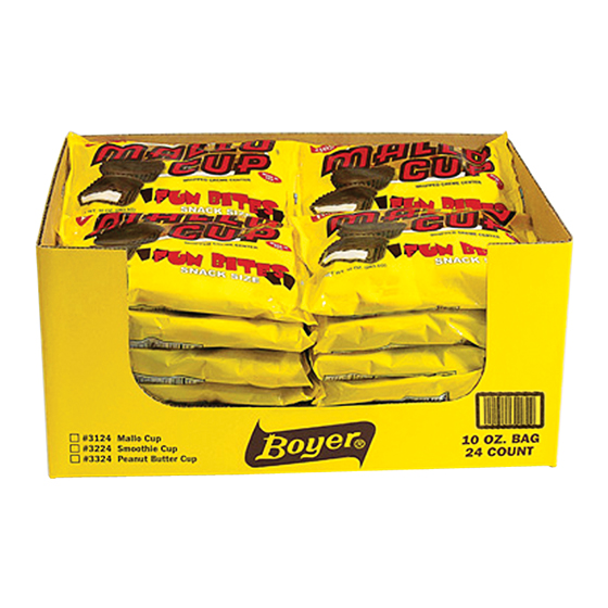 Mallo Cup Candy, 10 Ounce -- 24 Per Case