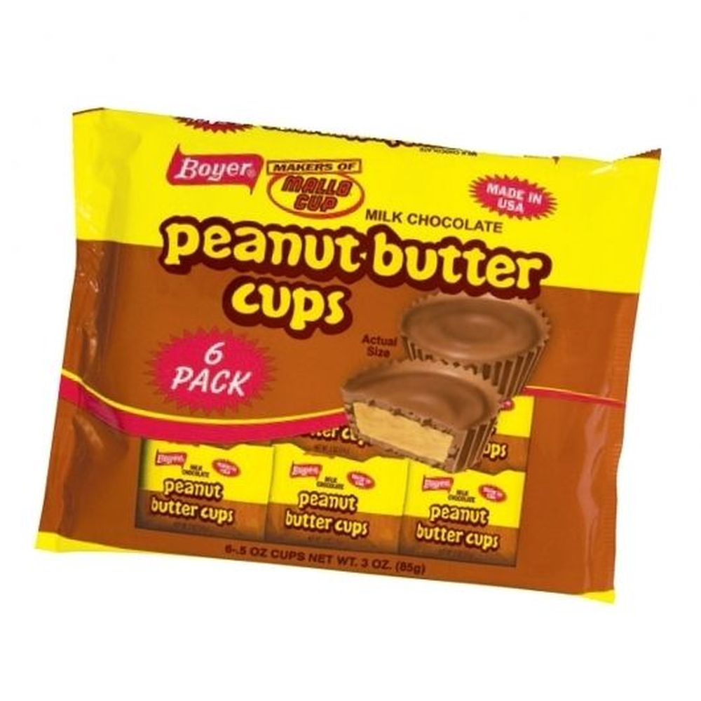 Peanut Butter Cups, Milk Chocolate, 3 Ounce -- 24 Per Case