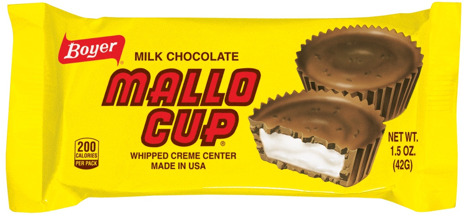 Boyer Mallo Cup and Clark Peanut Butter Cup Shipper Display 144 per Case