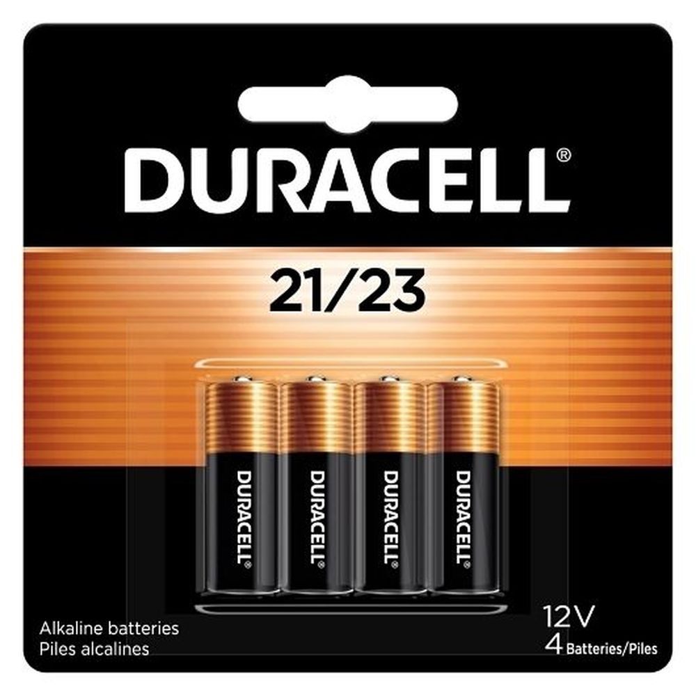 Duracell 21/23 Alkaline Specialty Battery, 4 Count -- 36 Per Case