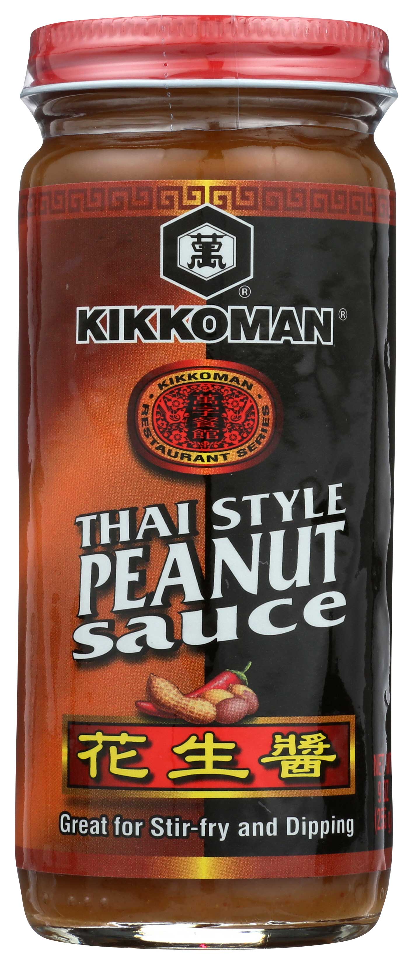 Kikkoman Thai Style Peanut Sauce, 9 Ounce -- 6 Per Case