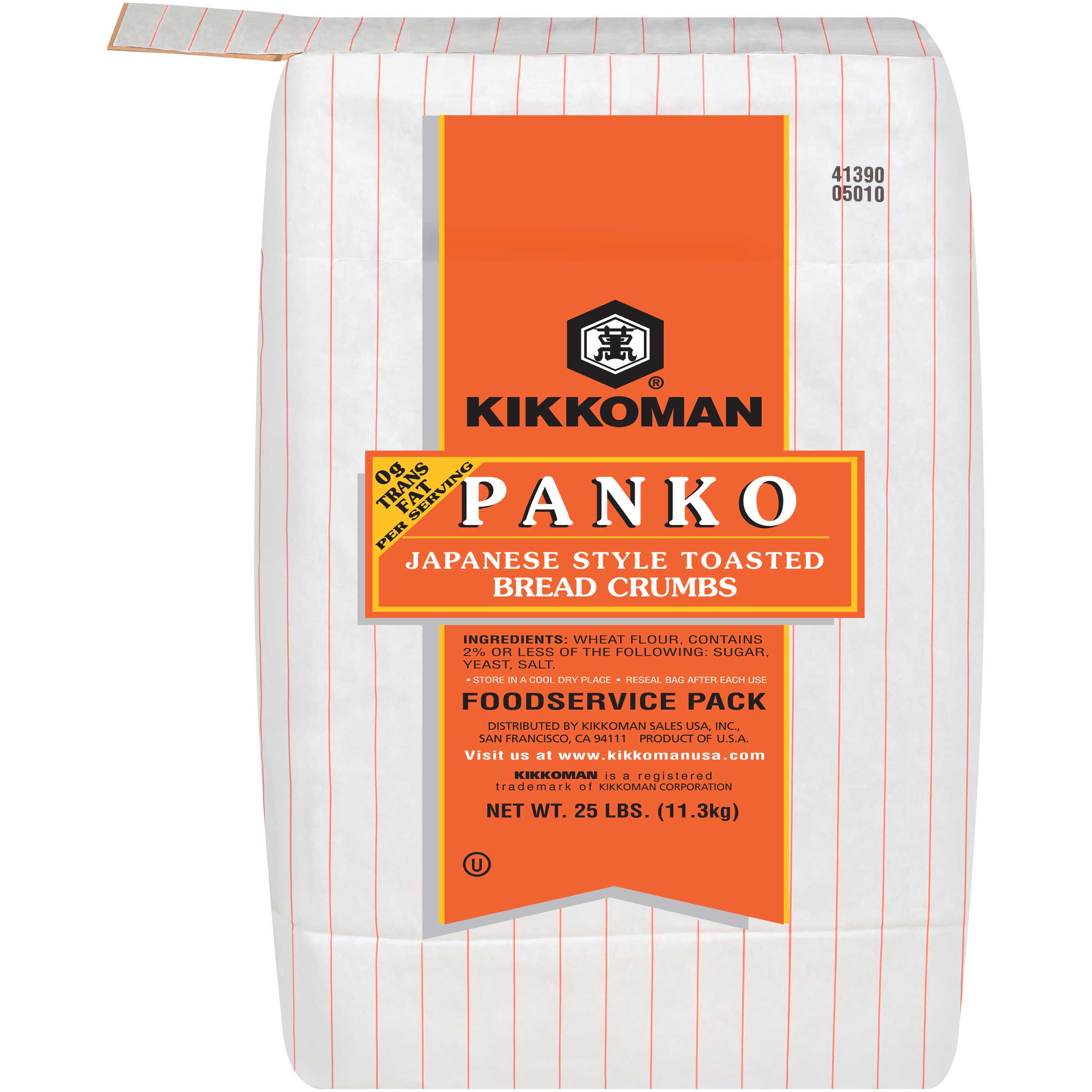 Kikkoman Panko Toasted Bread Crumb, 25 Pound