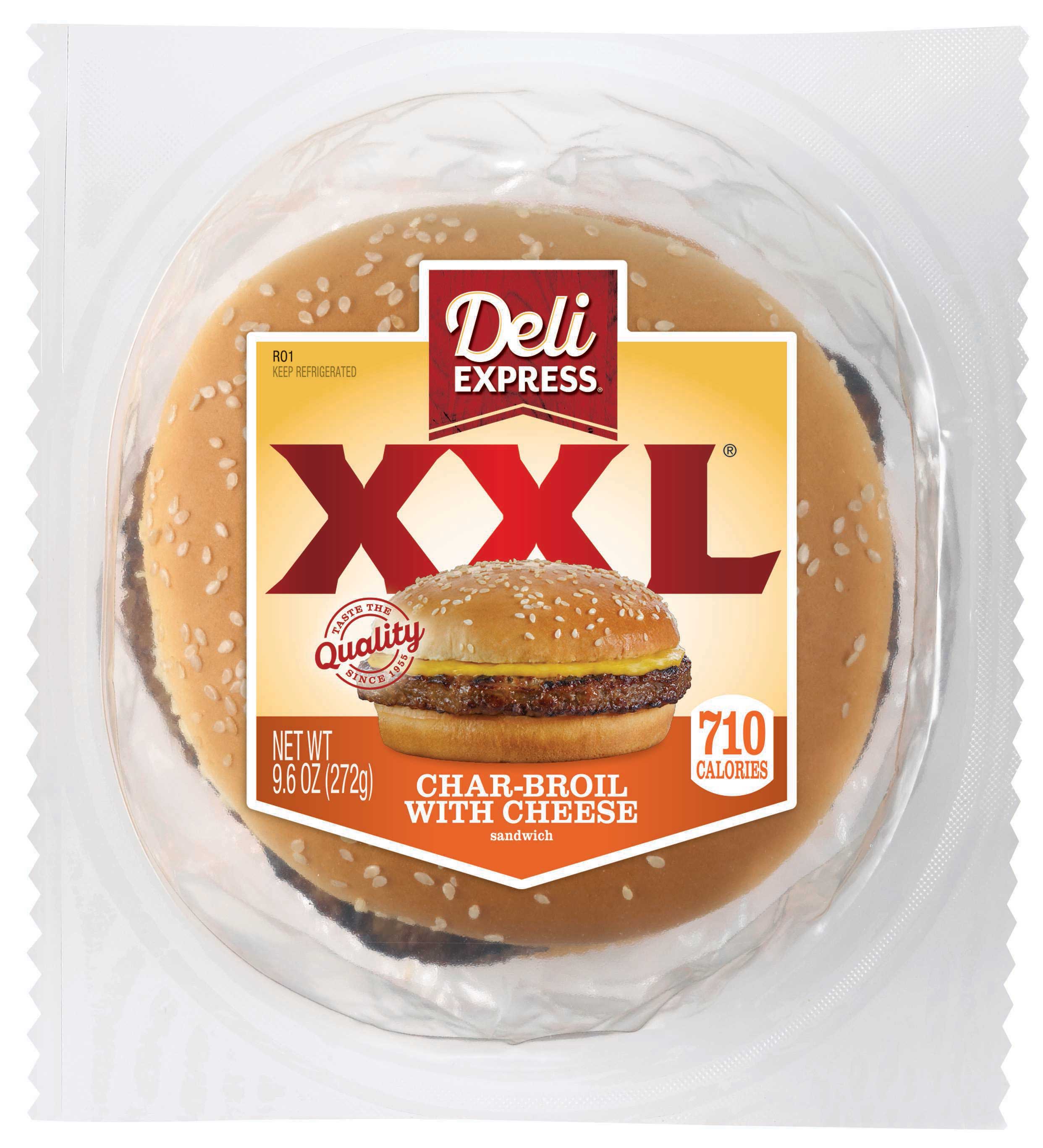 Deli Express Turkey Cheese Wheat Sandwich Case FoodServiceDirect