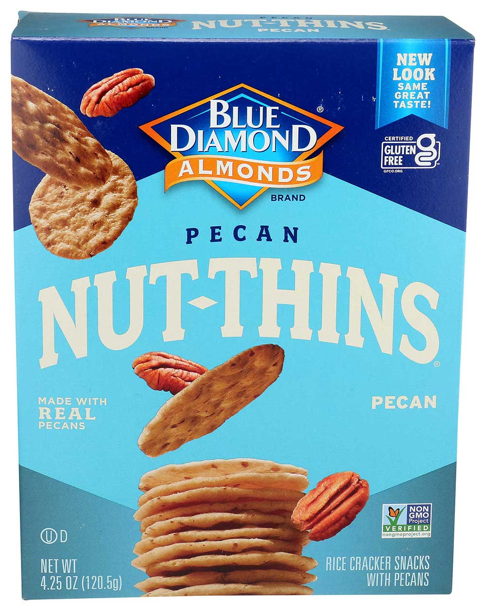 Nut-thins Pecan Cracker, 4.25 Ounce -- 12 Per Case