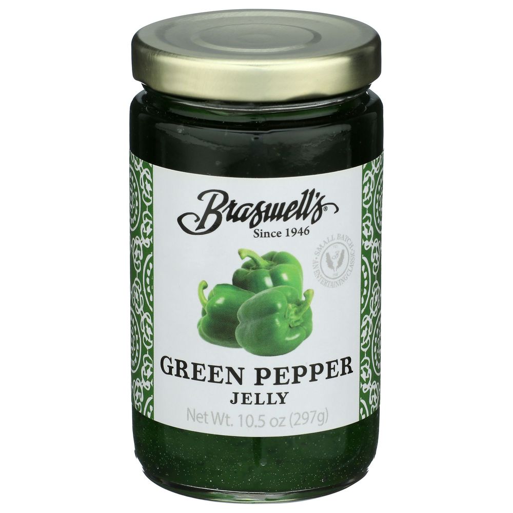 Braswells Green Pepper Jelly, 10.5 Ounce -- 6 Per Case