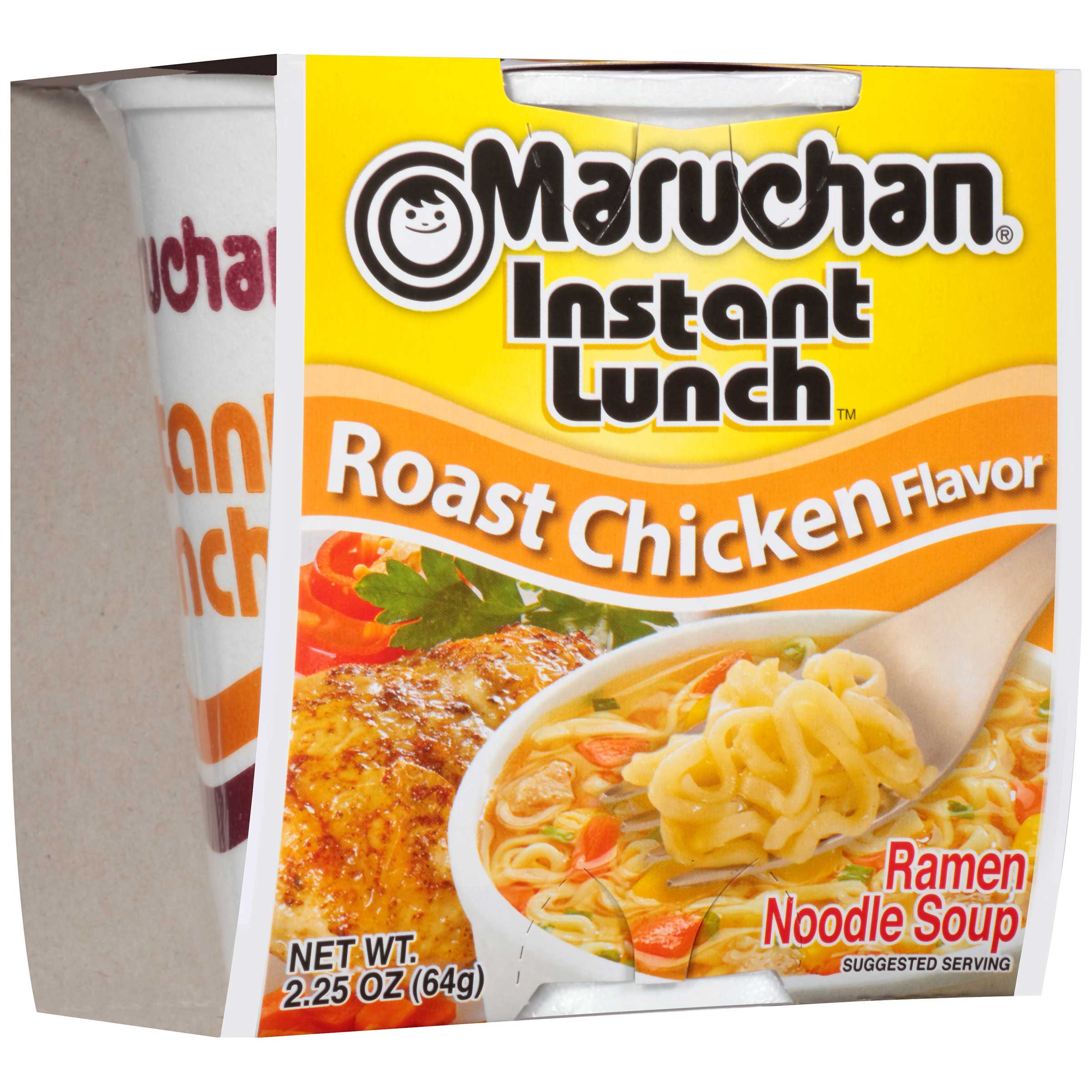 Maruchan Instant Lunch Roast Chicken Ramen Noodle Soup, 2.25 Ounce -- 12 Per Case