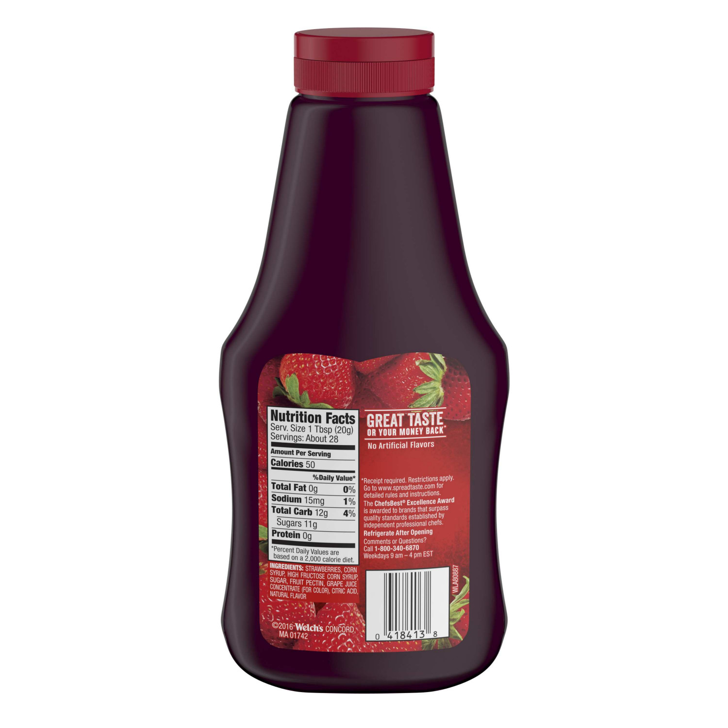 Welch's Strawberry Spread, 20 Ounce -- 12 Per Case