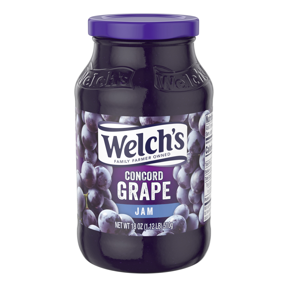 Welch's Grape Jam, 18 Ounce -- 12 Per Case