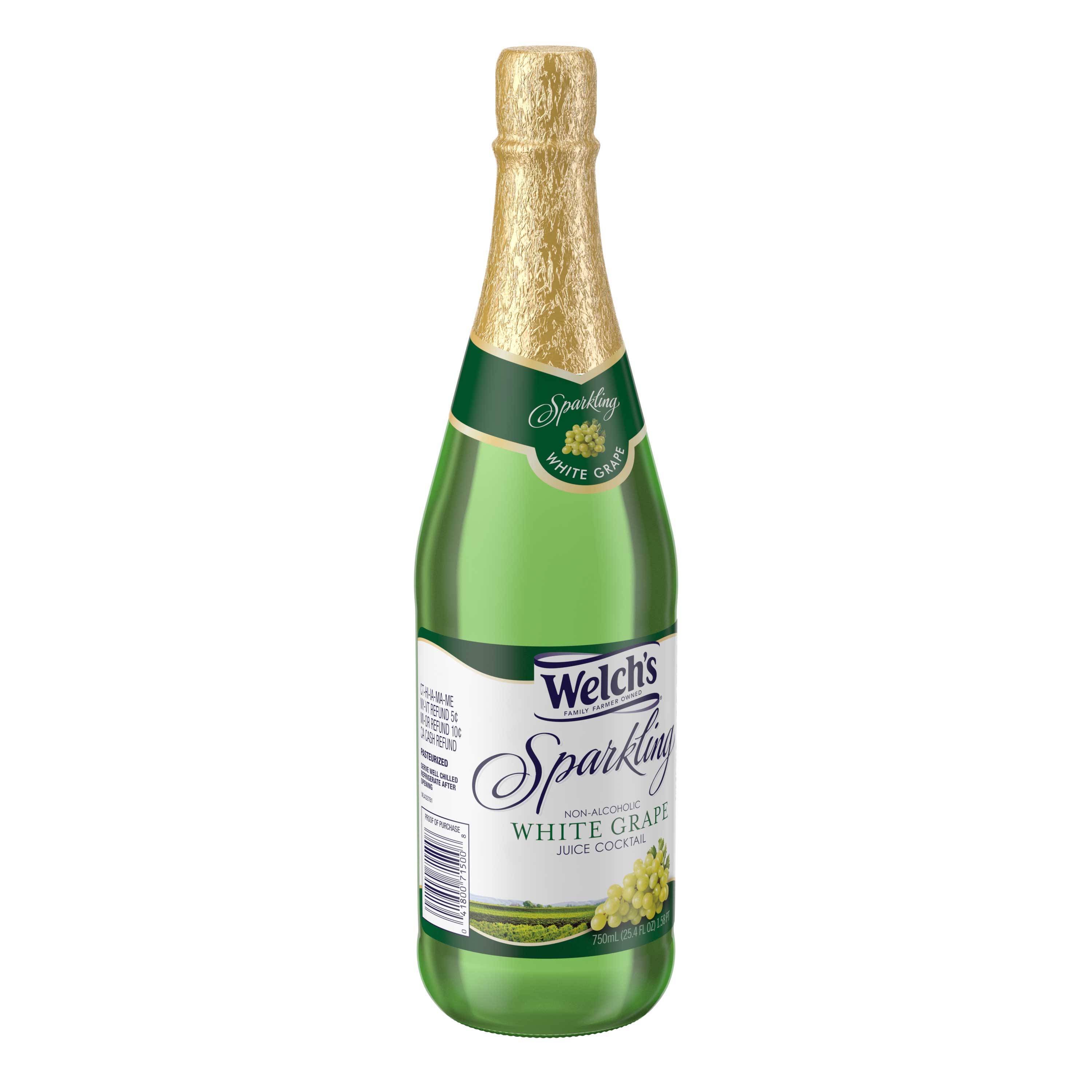 Welch's Sparkling White Grape Juice Cocktail, fluid ounce