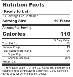 Haribo Goldbears Confectionery Sour Gummy Bears, 25.6 Ounce -- 4 Per Case