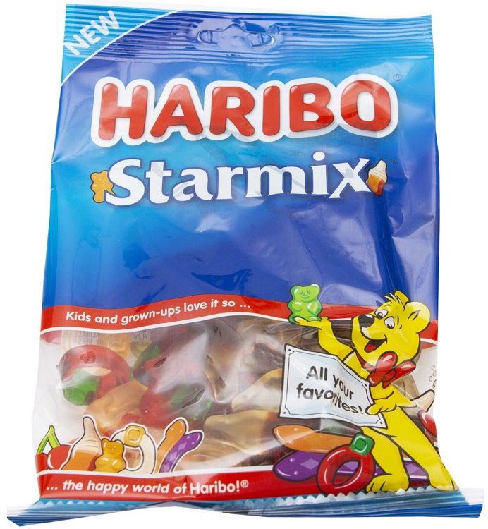 その他 bonbon Haribo Confectionery Starmix Gummy Candy, 8 Ounce -- 10 per