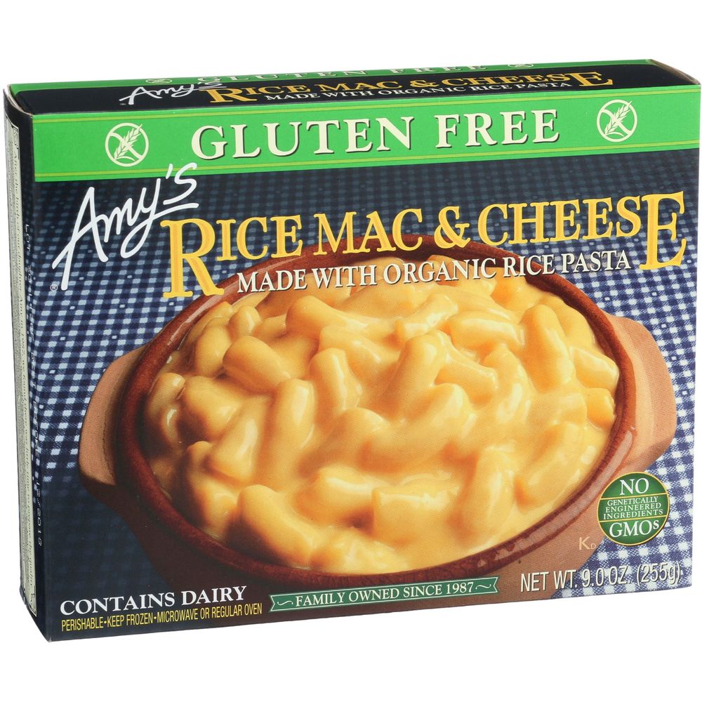 Wayfire Mac Os Rice Amys Organic Gluten Free Rice Mac and Cheese, 9 Ounce -- 12 per case