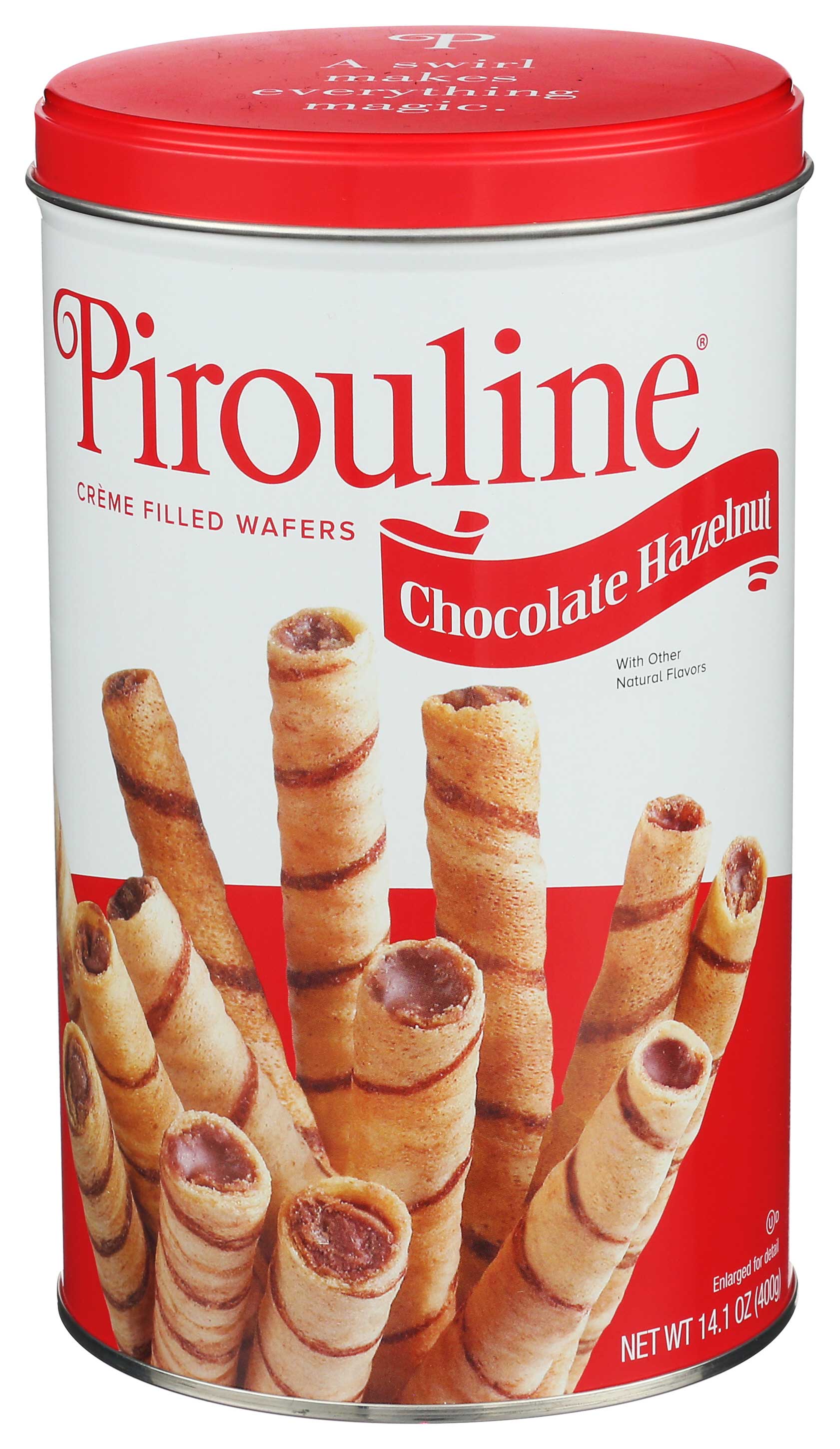 Pirouline Chocolate Hazelnut Creme Filled Wafers, 14 Ounce -- 6 Per Case