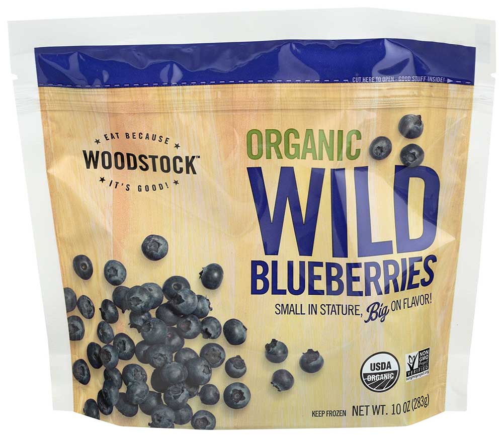 Woodstock Farms Organic Blueberry, 10 Ounce -- 12 Per Case