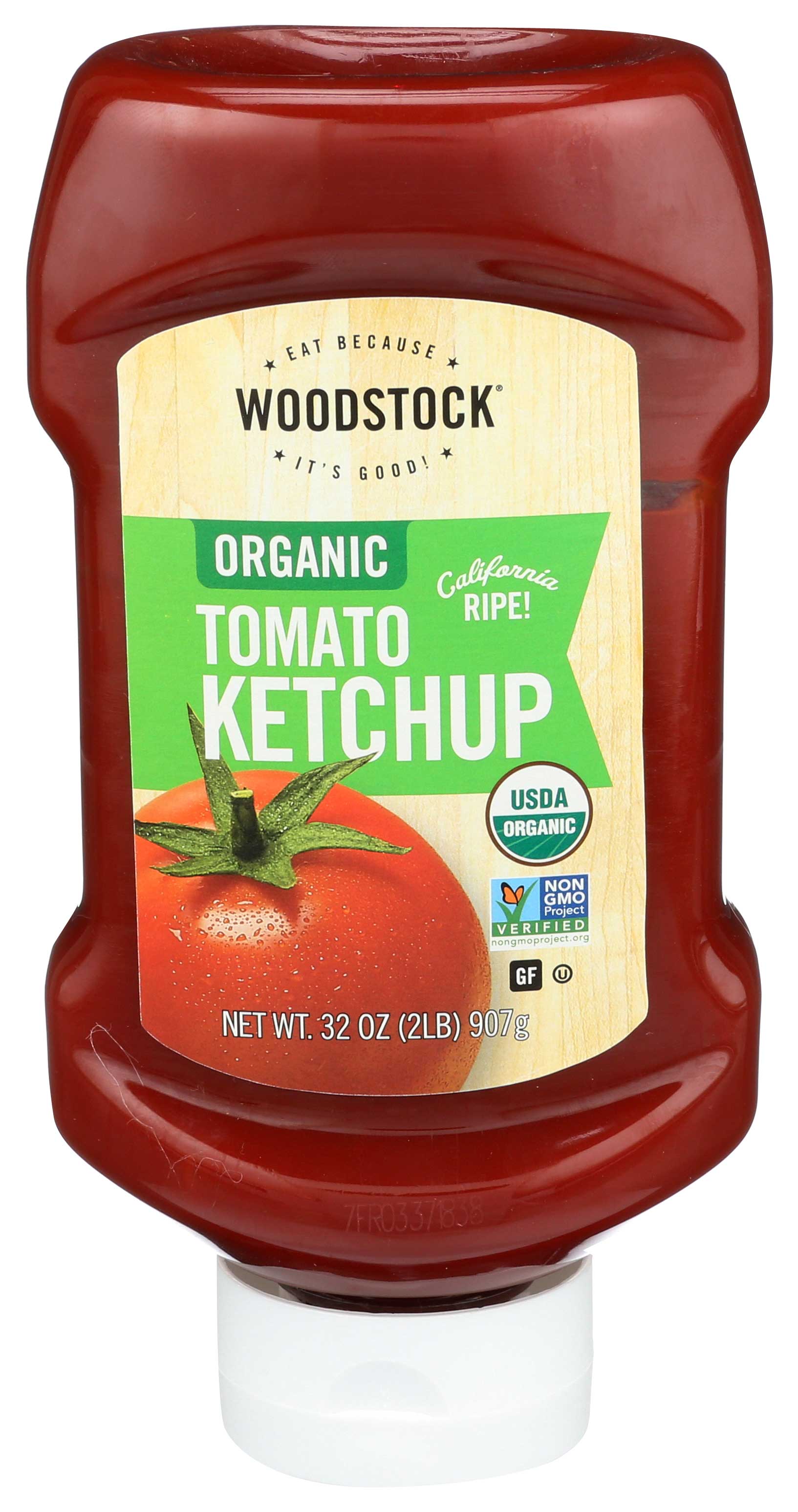 Woodstock Organic Tomato Ketchup, 32 Ounce -- 12 Per Case