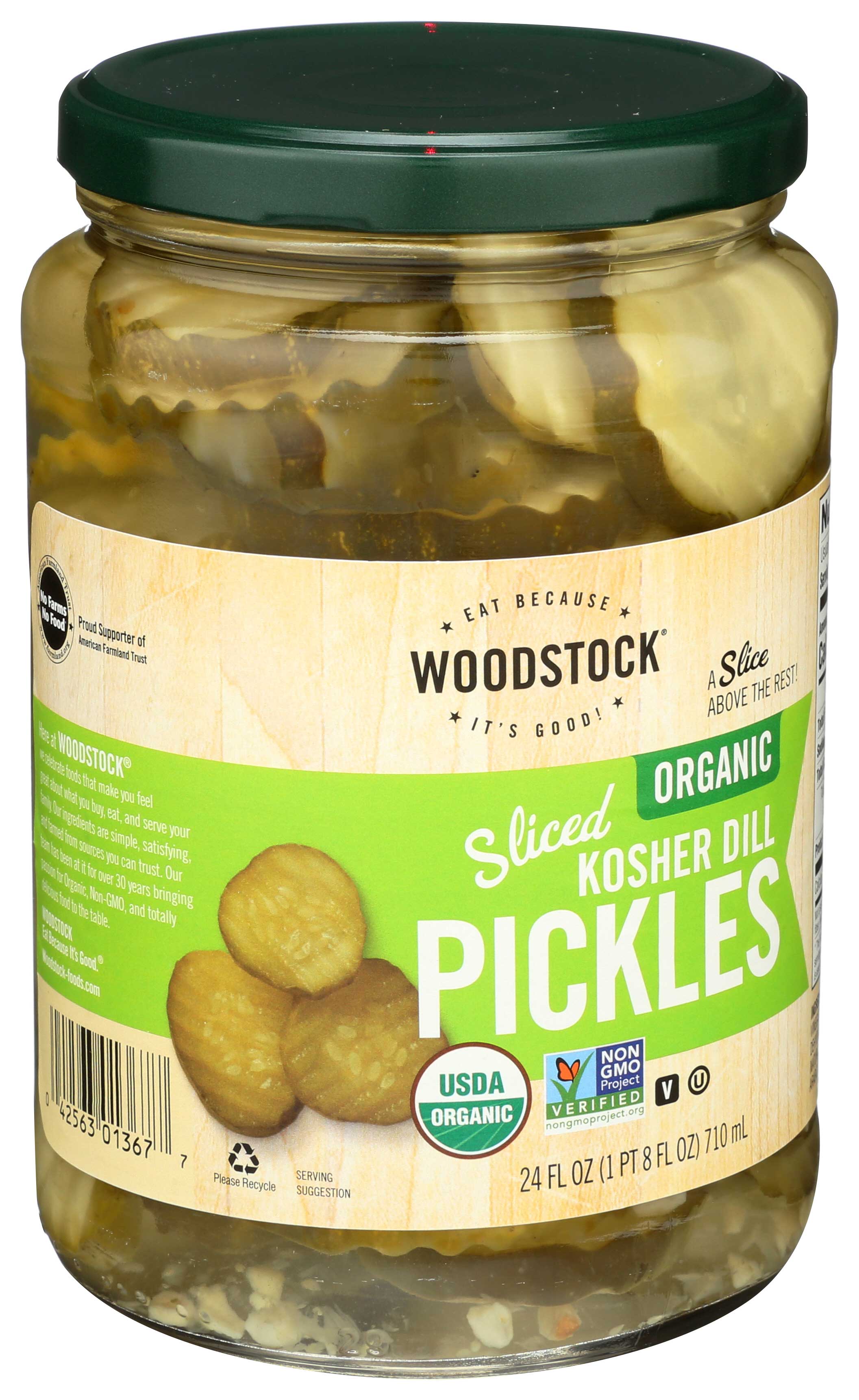 送料無料 いつまで Woodstock Case Pickle Dill Sliced Organic Farms ワンピース