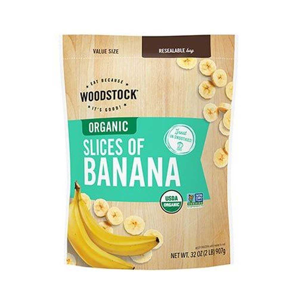 Woodstock Organic Banana Slices, 32 Ounce -- 6 per case
