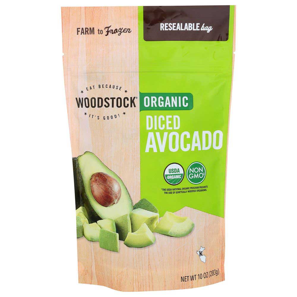 Woodstock Organic Diced Avocado, 10 Ounce -- 12 per case