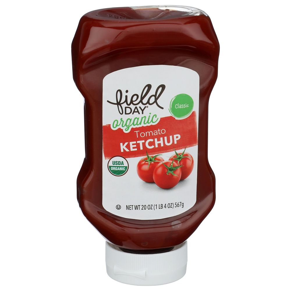 Field Day Organic Tomato Ketchup, 20 Ounce -- 12 Per Case