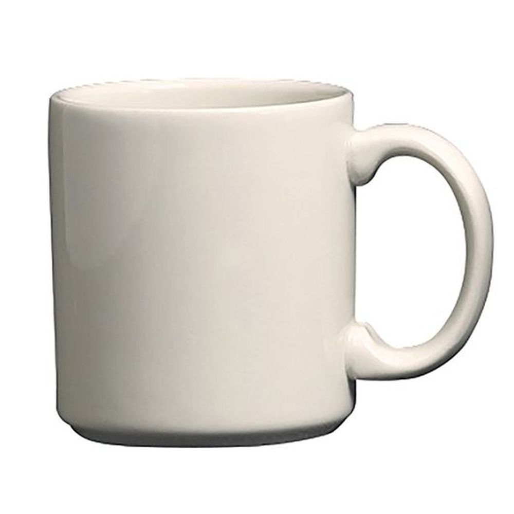 Homer Laughlin Undecorated Mug, 9 Ounce Capacity -- 36 Per Case