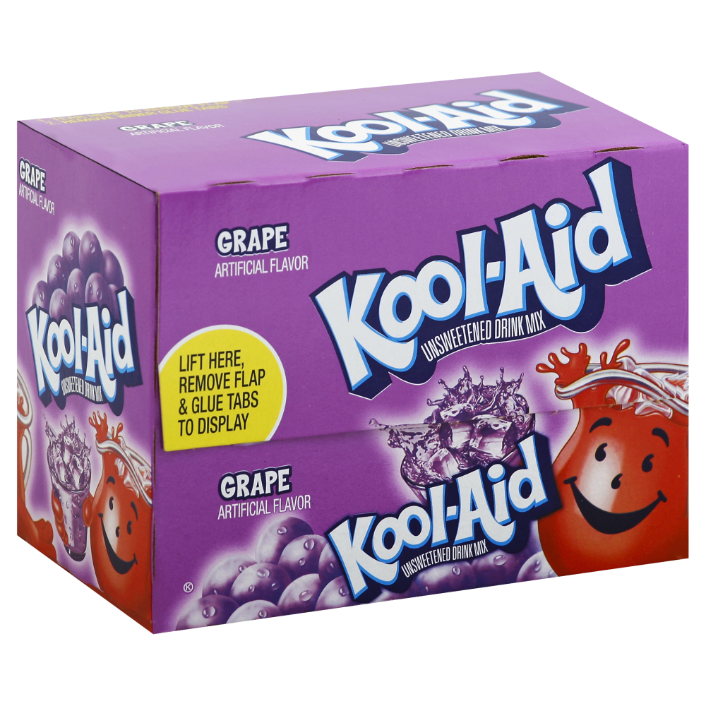 Kool Aid Unsweetened Mixed Berry Drink Mix Case