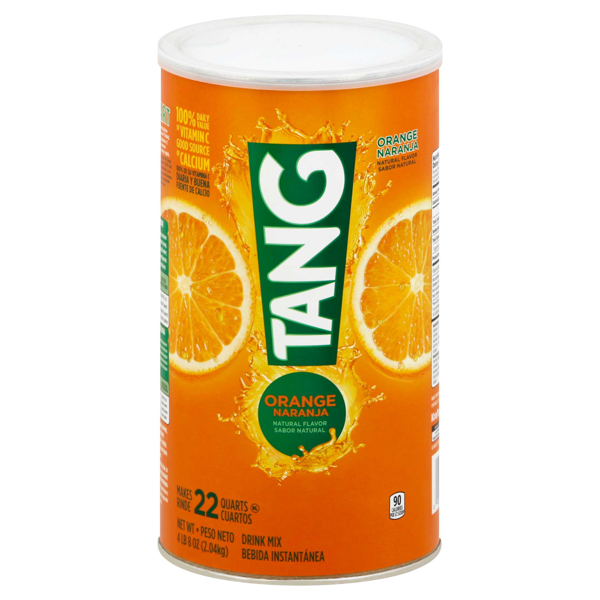 Tang Orange Powdered Beverage, 72 Ounce -- 1 Each