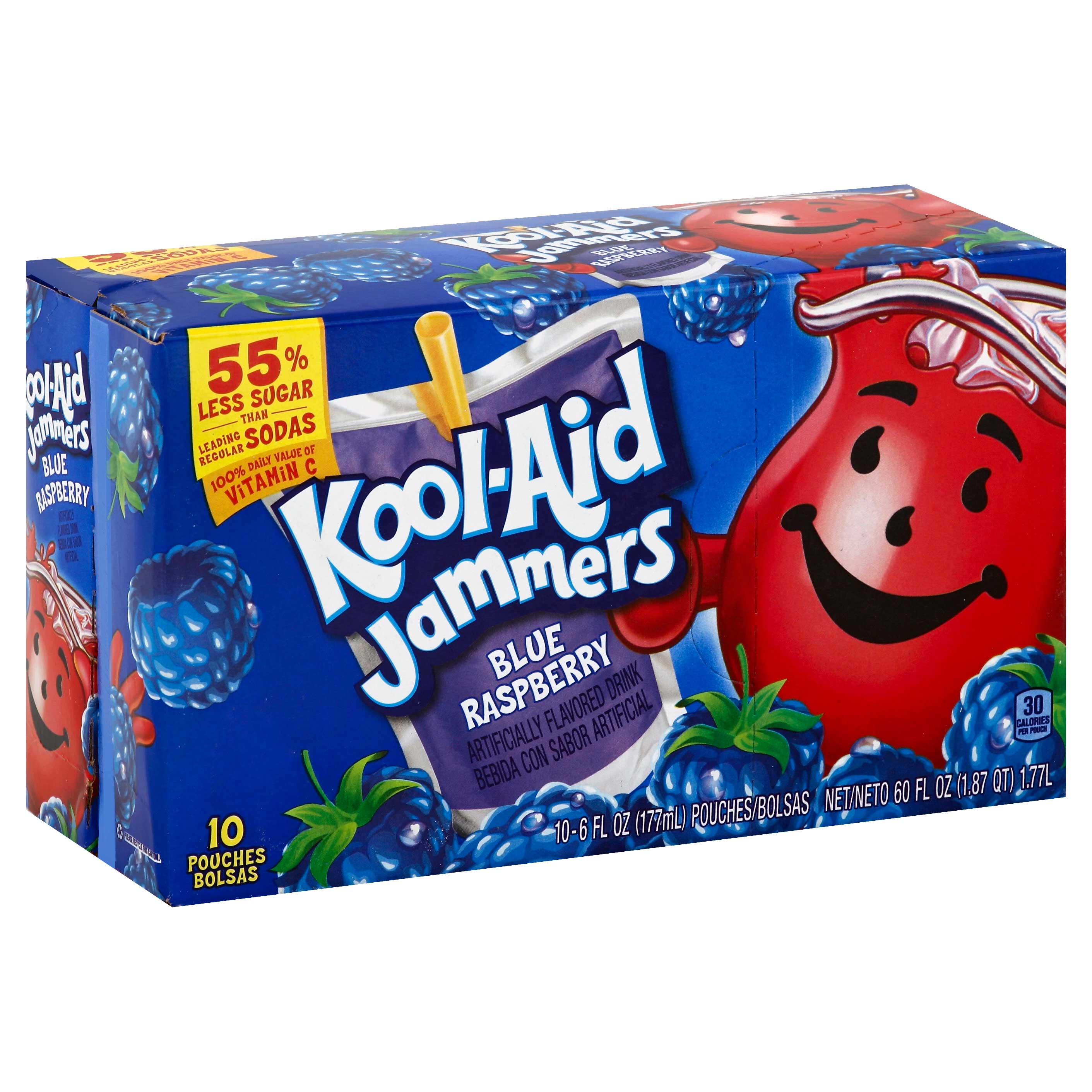 当店在庫してます！ Raspberry Blue Jammers Kool-Aid Flavored Case Drink バレエ
