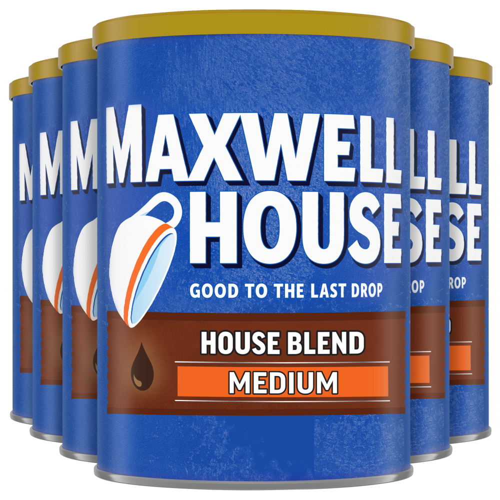 Maxwell House Coffee House Blend Coffee, 10.5 Ounce -- 6 Per Case