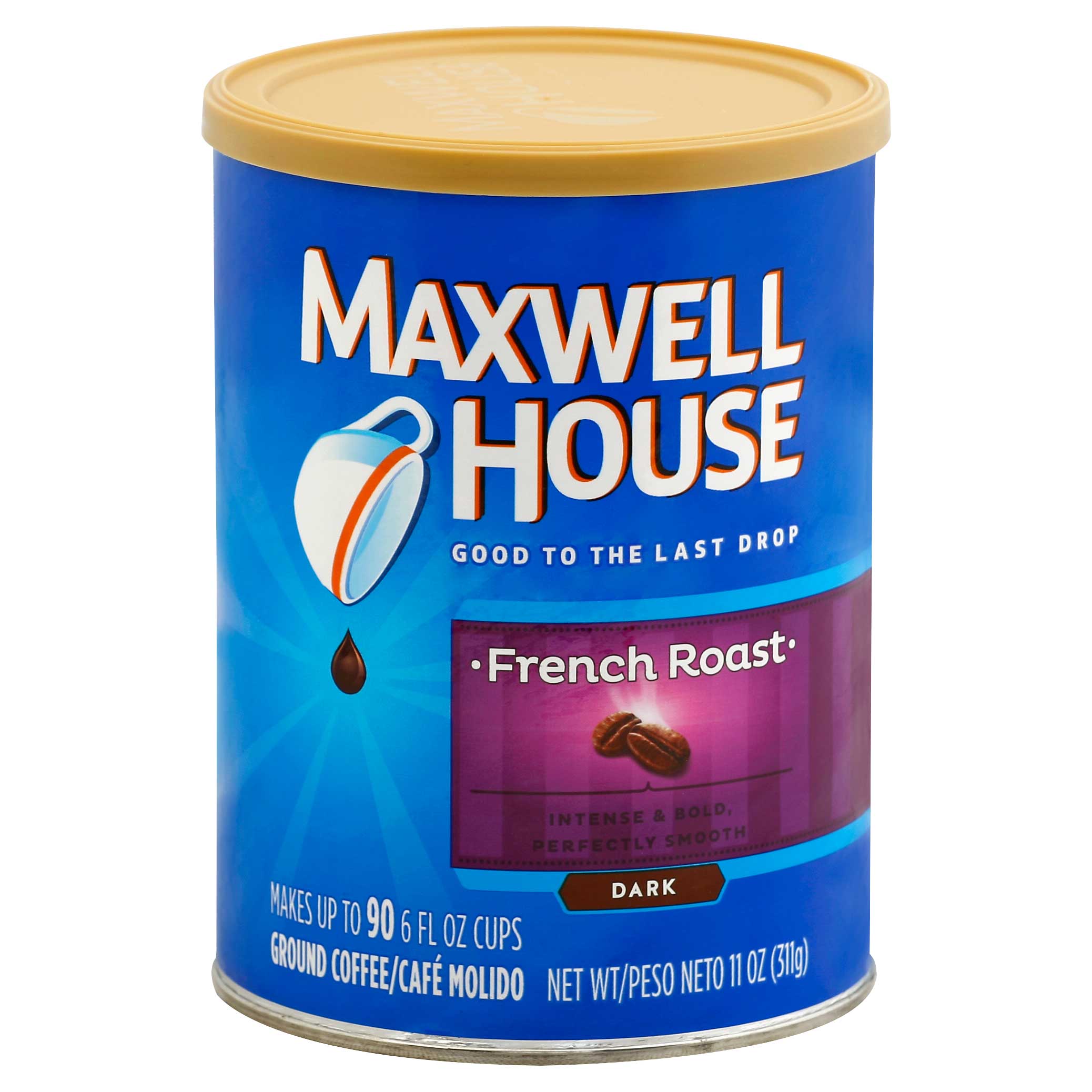 Maxwell House French Roast Ground Coffee, 11 Ounce -- 6 Per Case