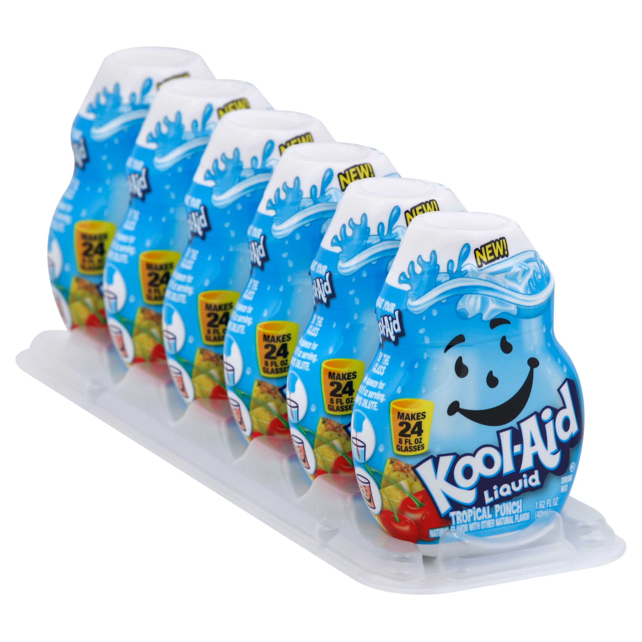 Kool-Aid Tropical Punch Liquid Drink Mix, 1.62 Fluid Ounce -- 12
