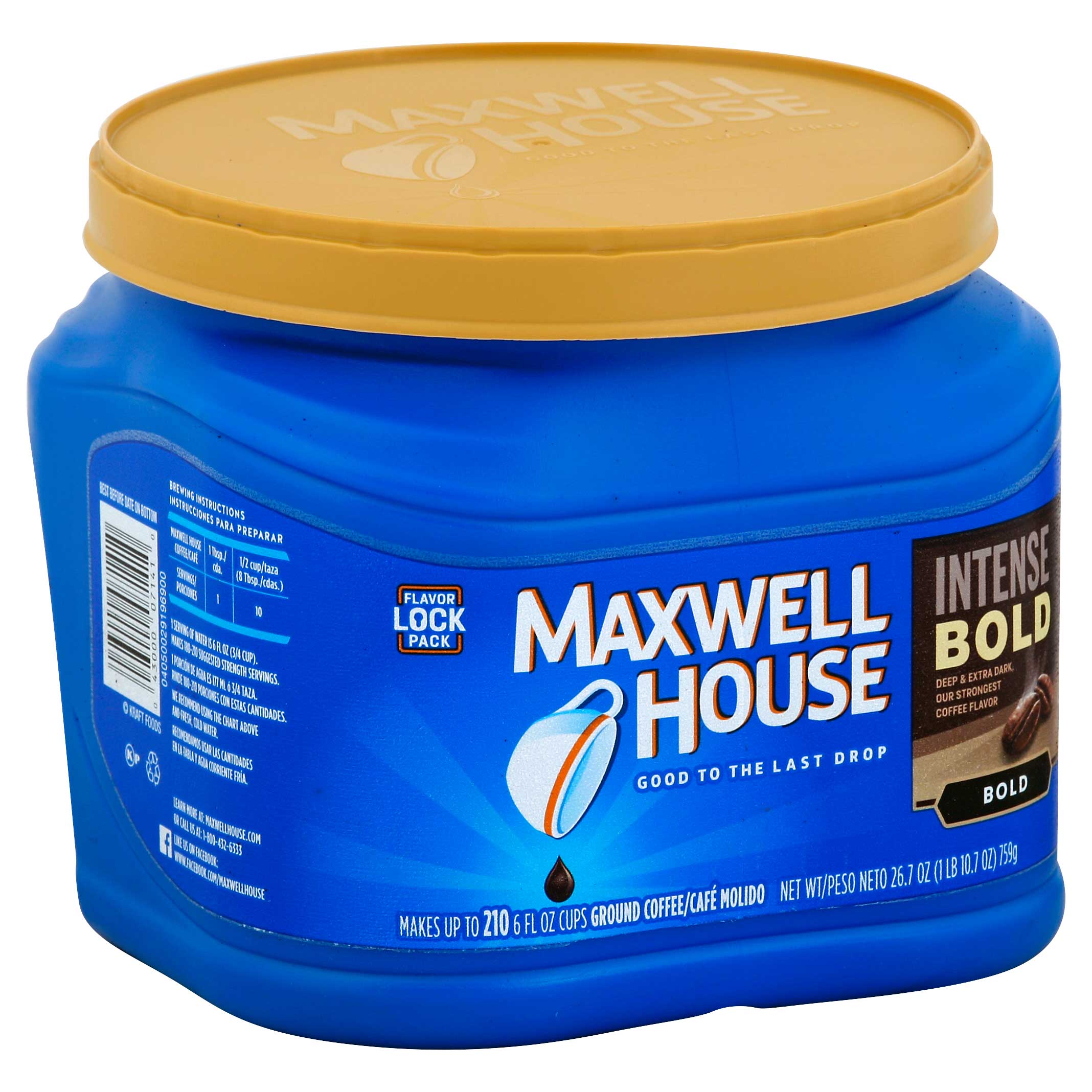 Maxwell House Intense Bold Ground Coffee FoodServiceDirect