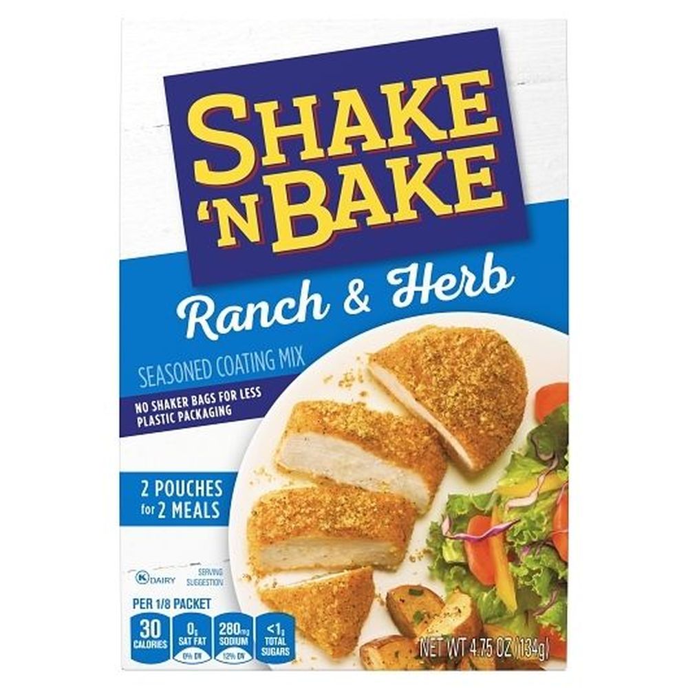 Shake 'n Bake Original Ranch Coating Mix, 4.75 Ounce -- 10 Per Case