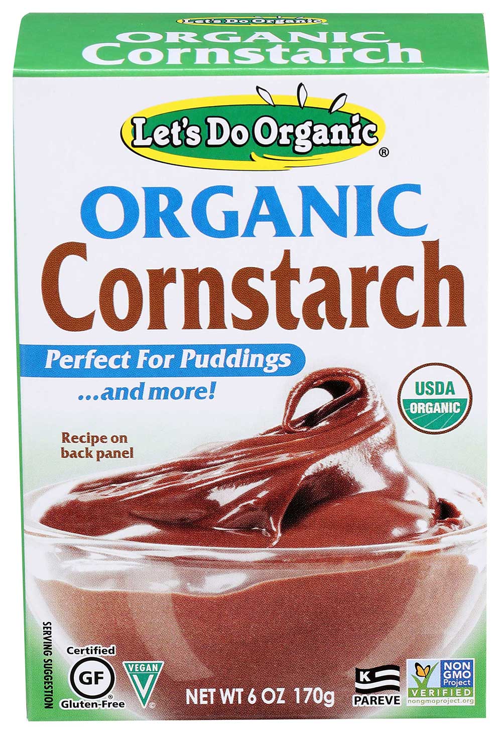 Let's Do Organic Cornstarch, 6 Ounce -- 6 Per Case