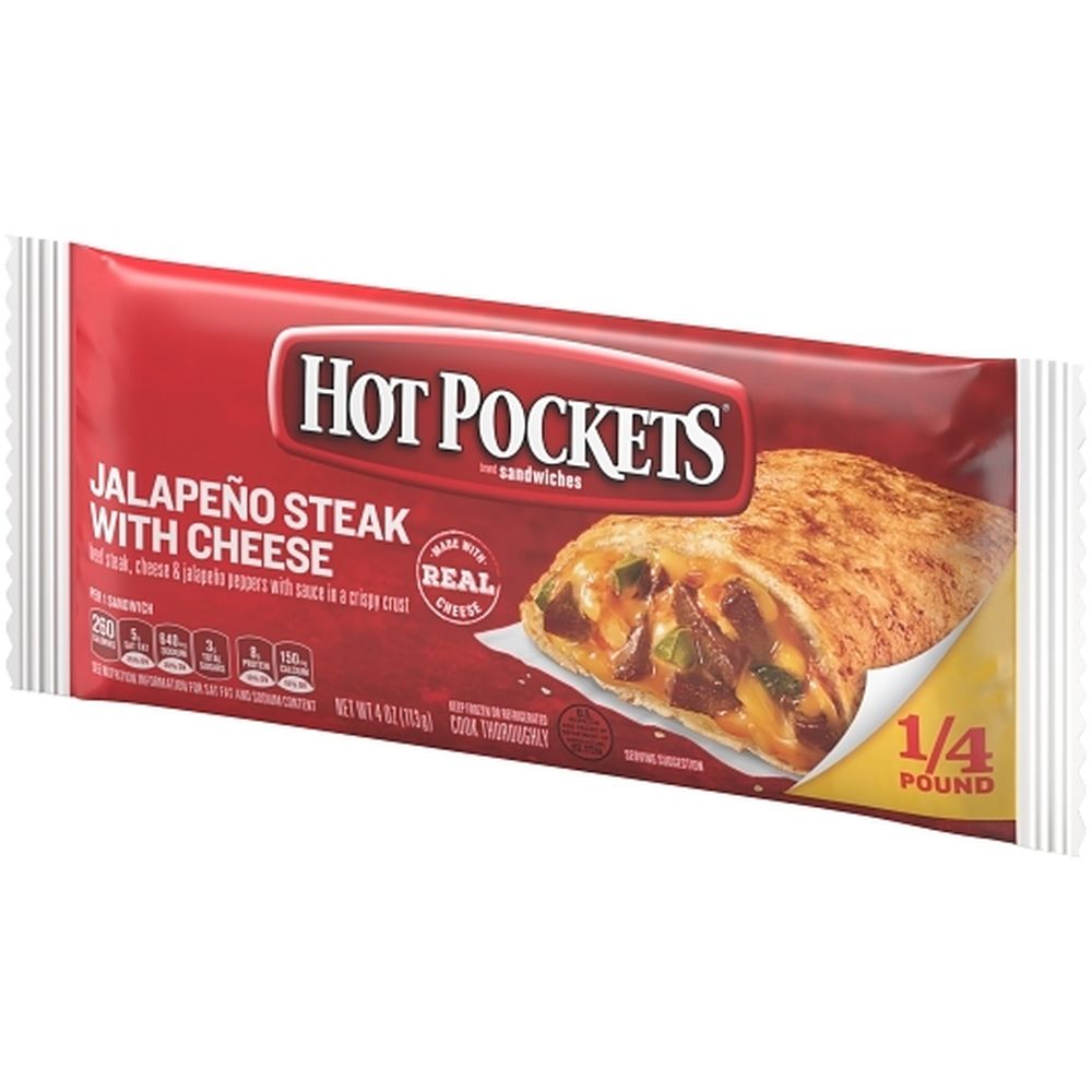 Hot Pocket Jalapeno Steak and Cheese Sandwich FoodServiceDirect