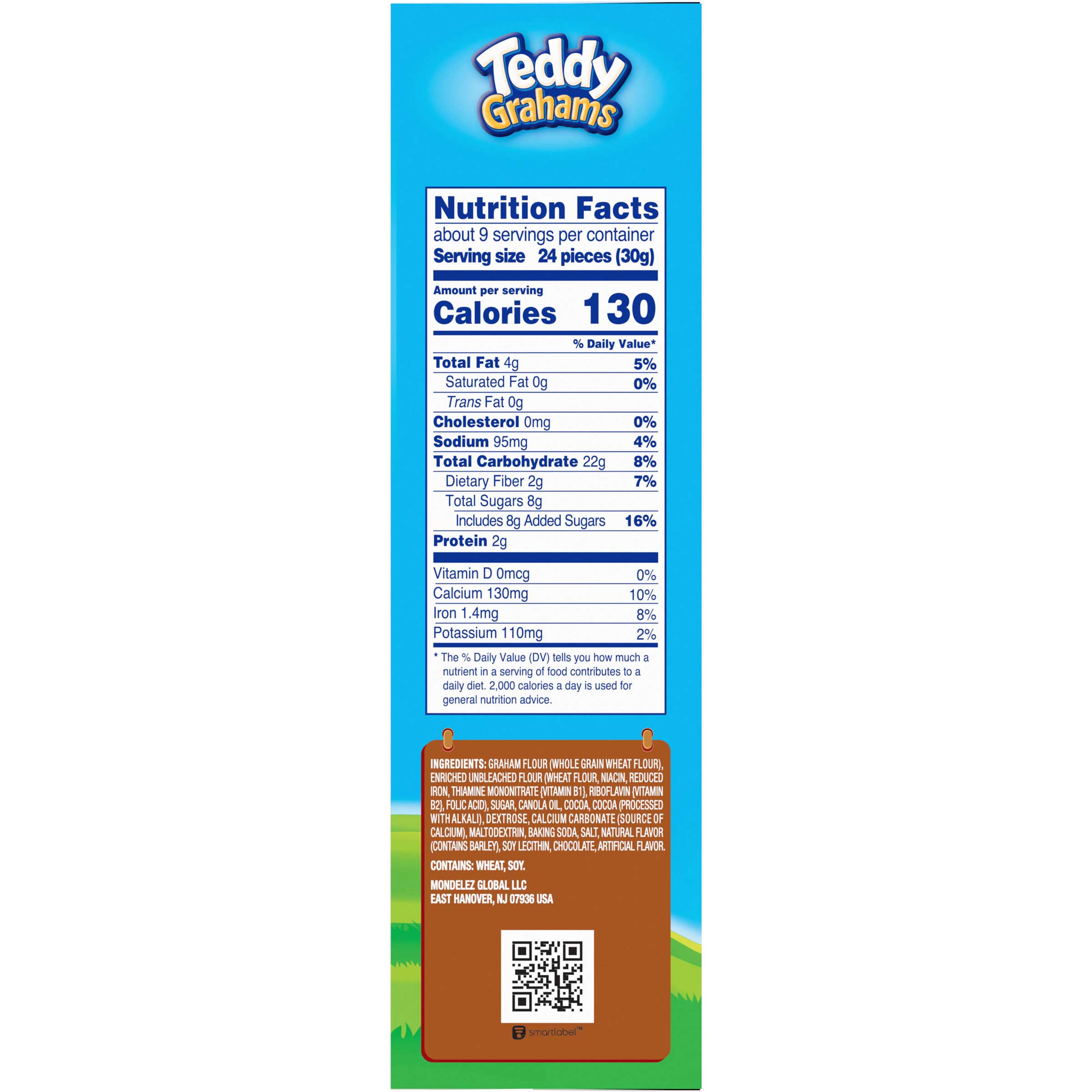 Teddy Grahams Chocolate, 10 Ounce -- 6 Per Case