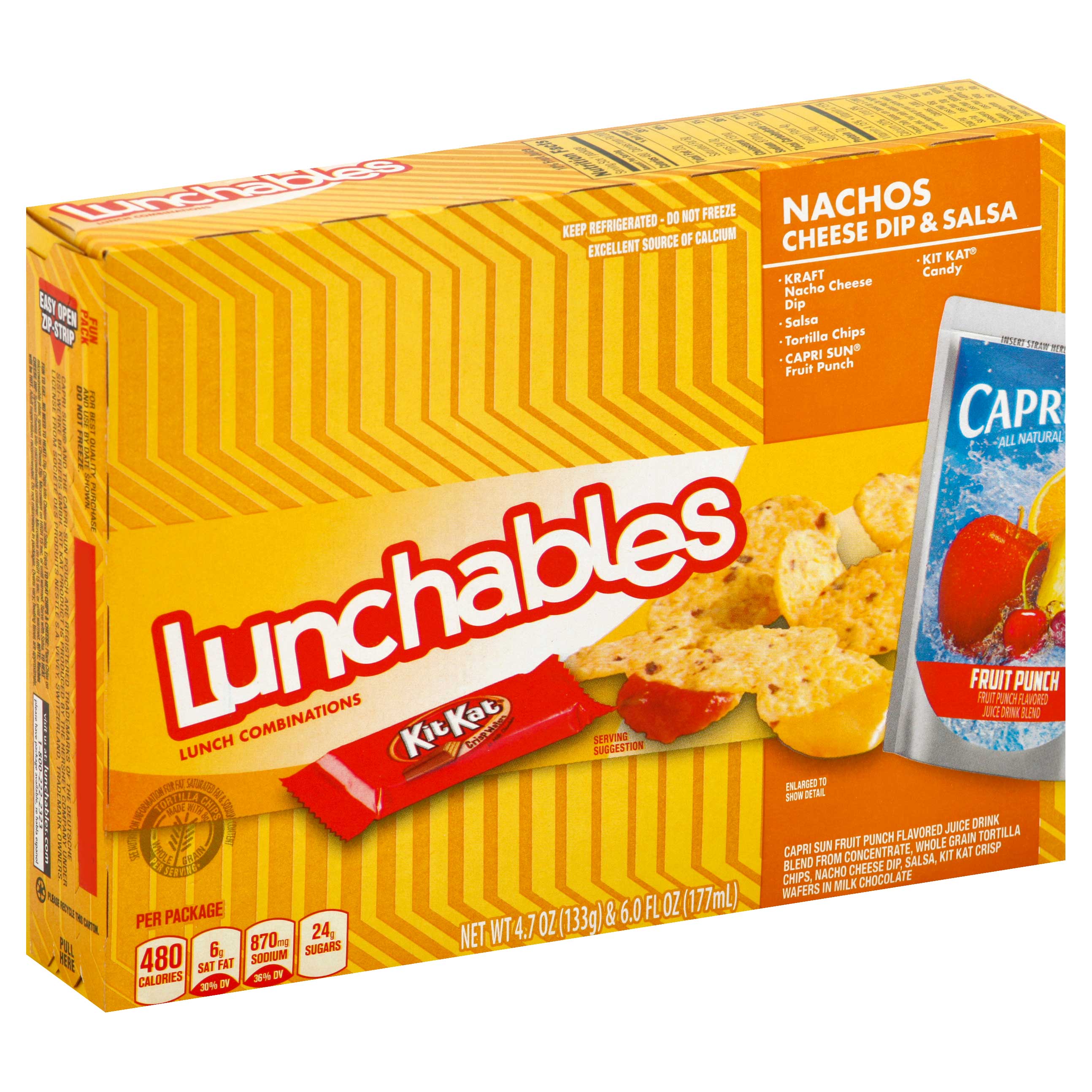 Oscar Mayer Lunchables Nacho Dip Capri Sun Case