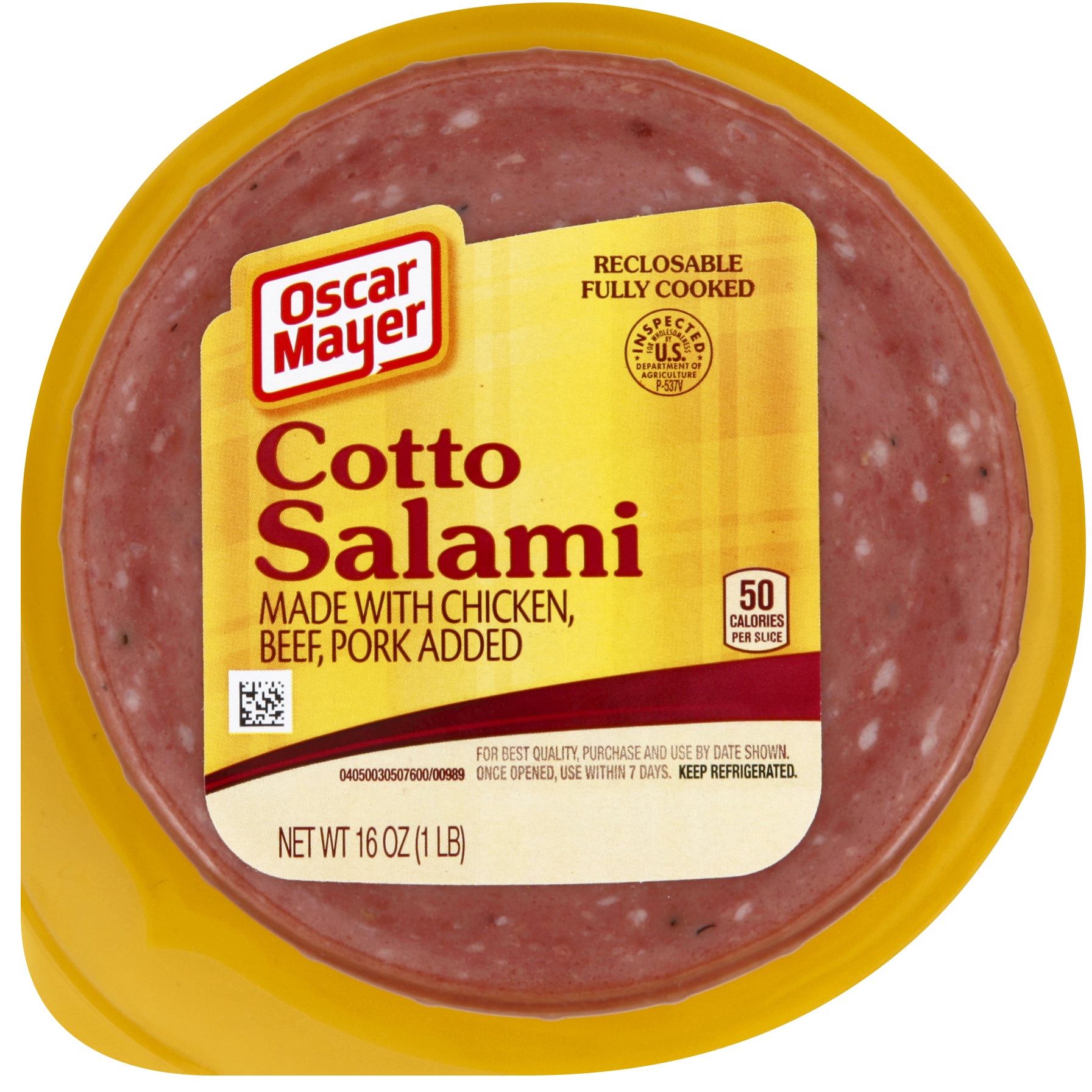 Oscar Mayer Beef Cotto Salami Case FoodServiceDirect