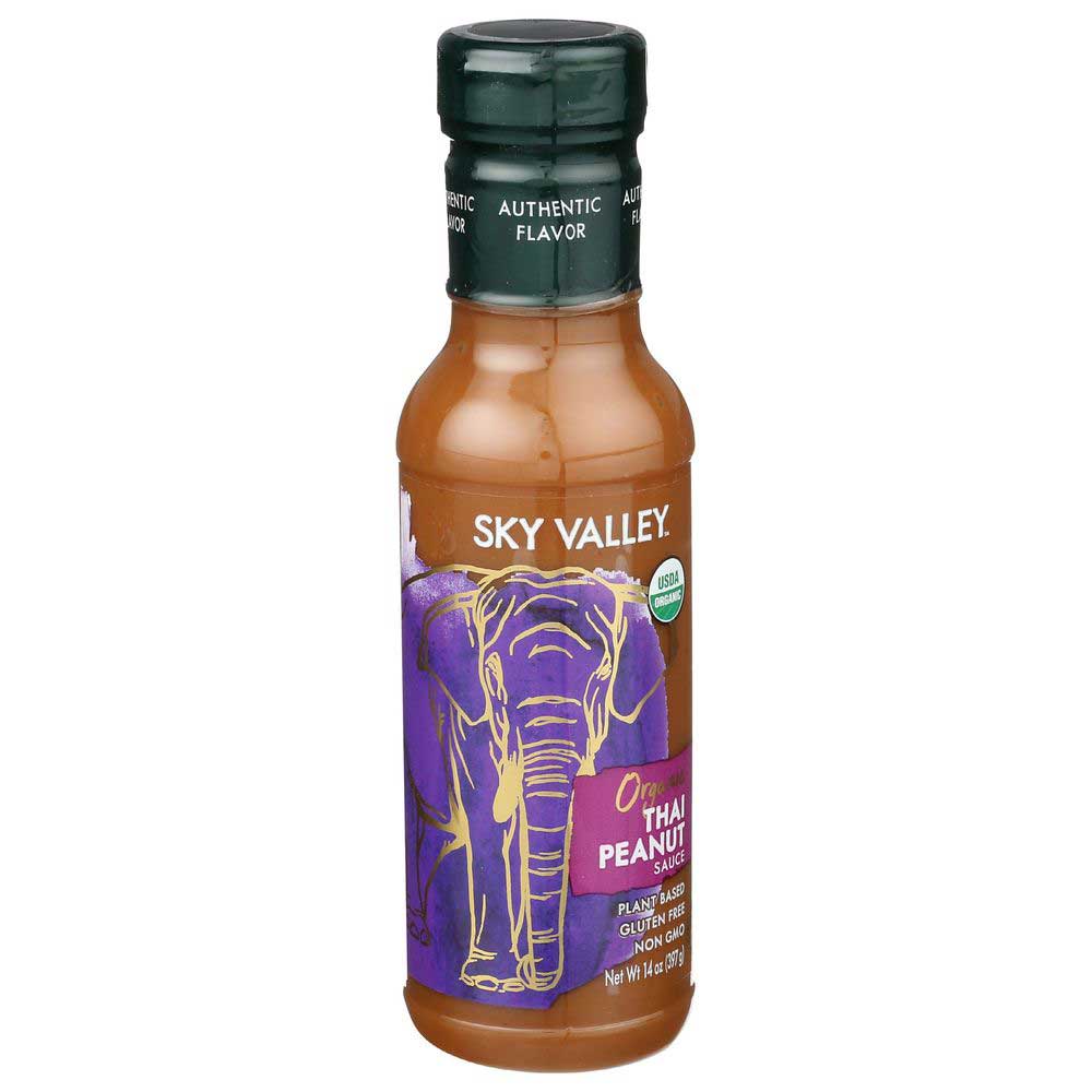 Sky Valley Organic Thai Peanut Sauce, 14 Ounce -- 6 Per Case
