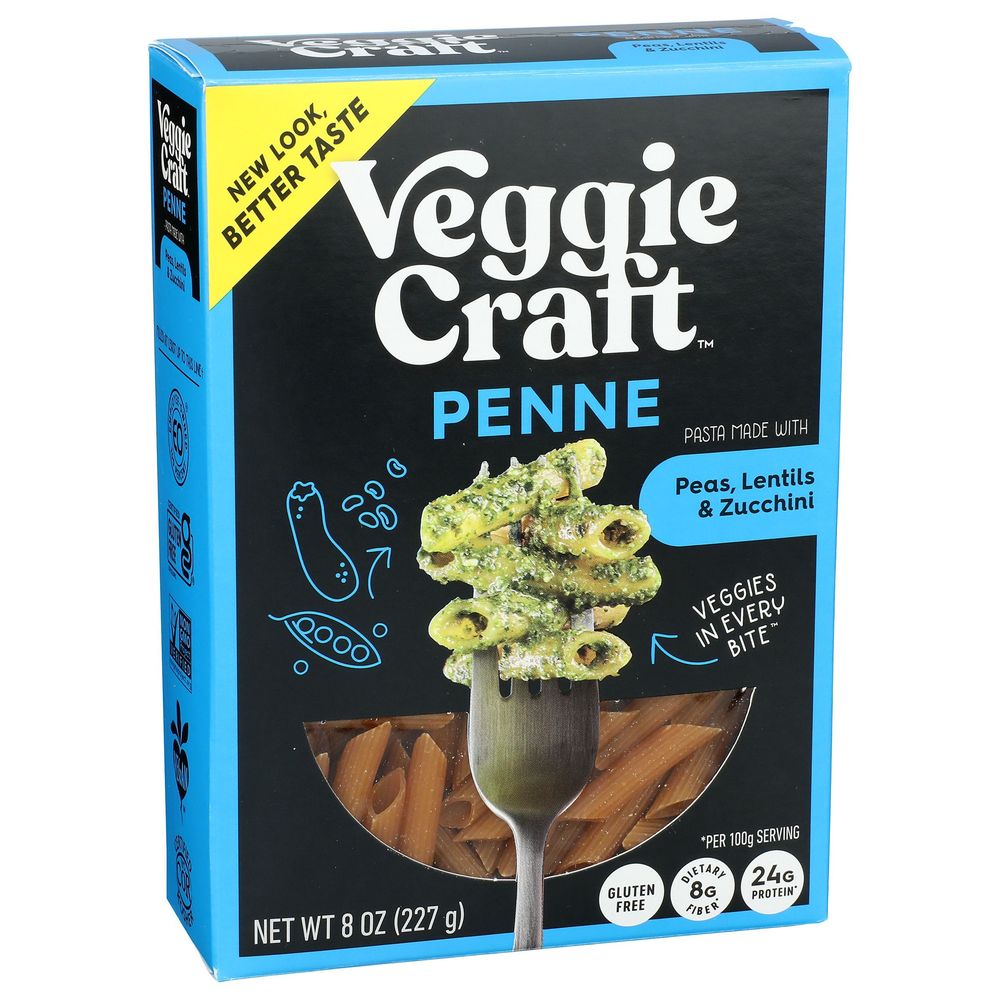 Veggiecraft Zucchini Penne Pasta, 8 Ounce -- 6 Per Case