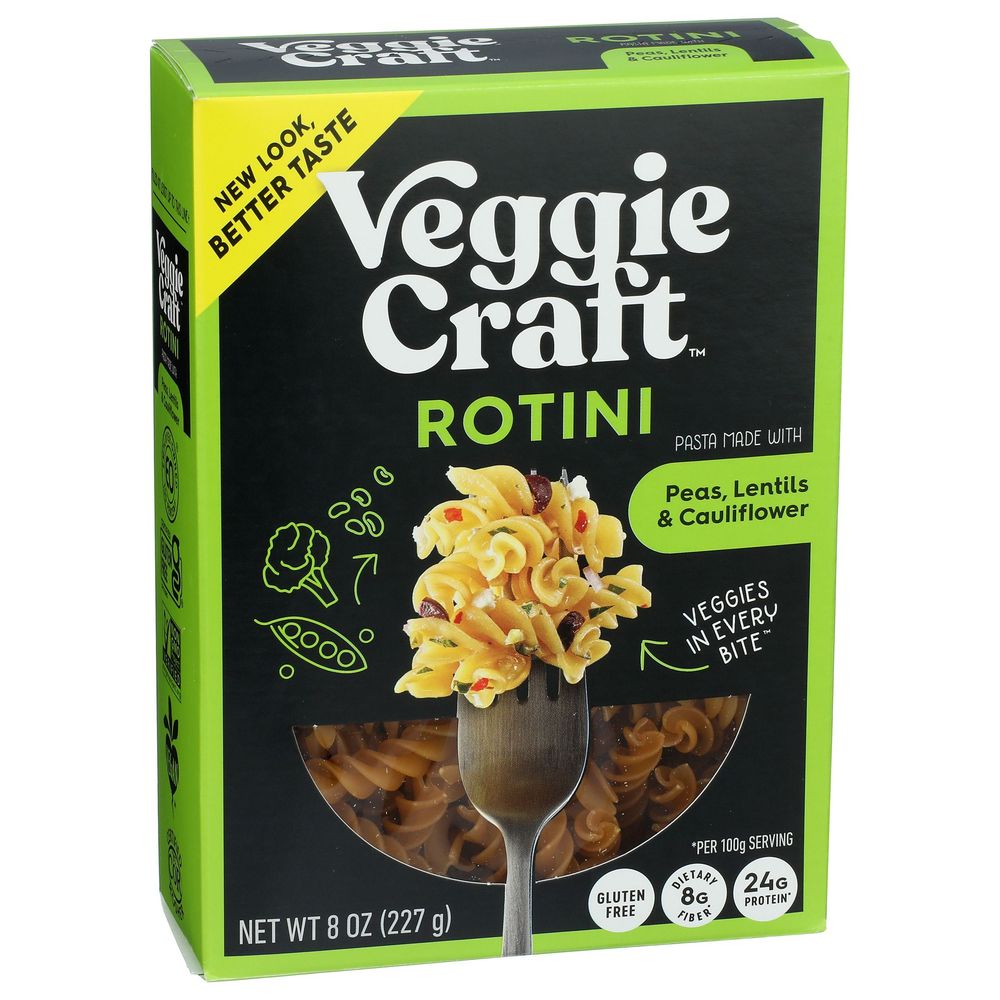 Veggiecraft Cauliflower Rotini Pasta, 8 Ounce -- 6 Per Case