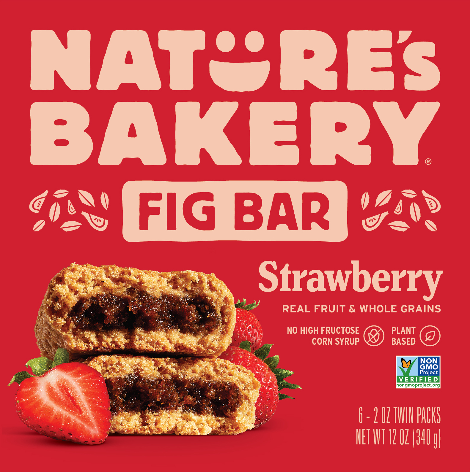 Nature's Bakery Strawberry Fig Bar, 2 Ounce -- 36 Per Case
