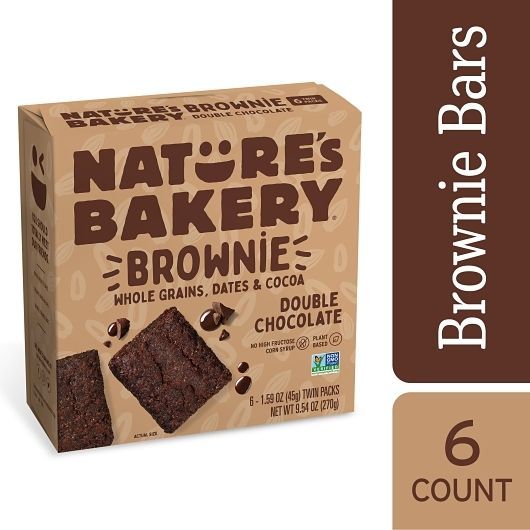 Nature's Bakery Double Chocolate Brownie, 1.59 Ounce -- 36 Per Case