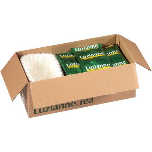 Luzianne Fresh Brewed Decaf Iced Tea, 4 Ounce -- 16 Per Case