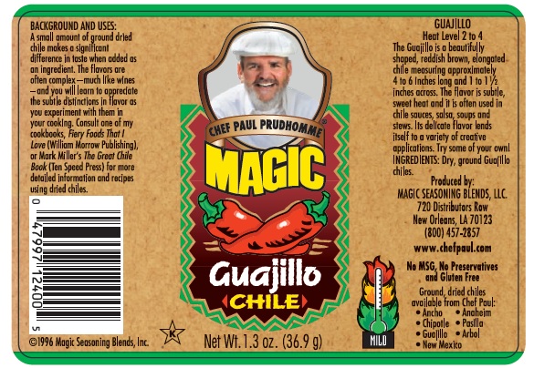 Magic Seasoning Guajillo Chile, 16 Ounce -- 4 Per Case