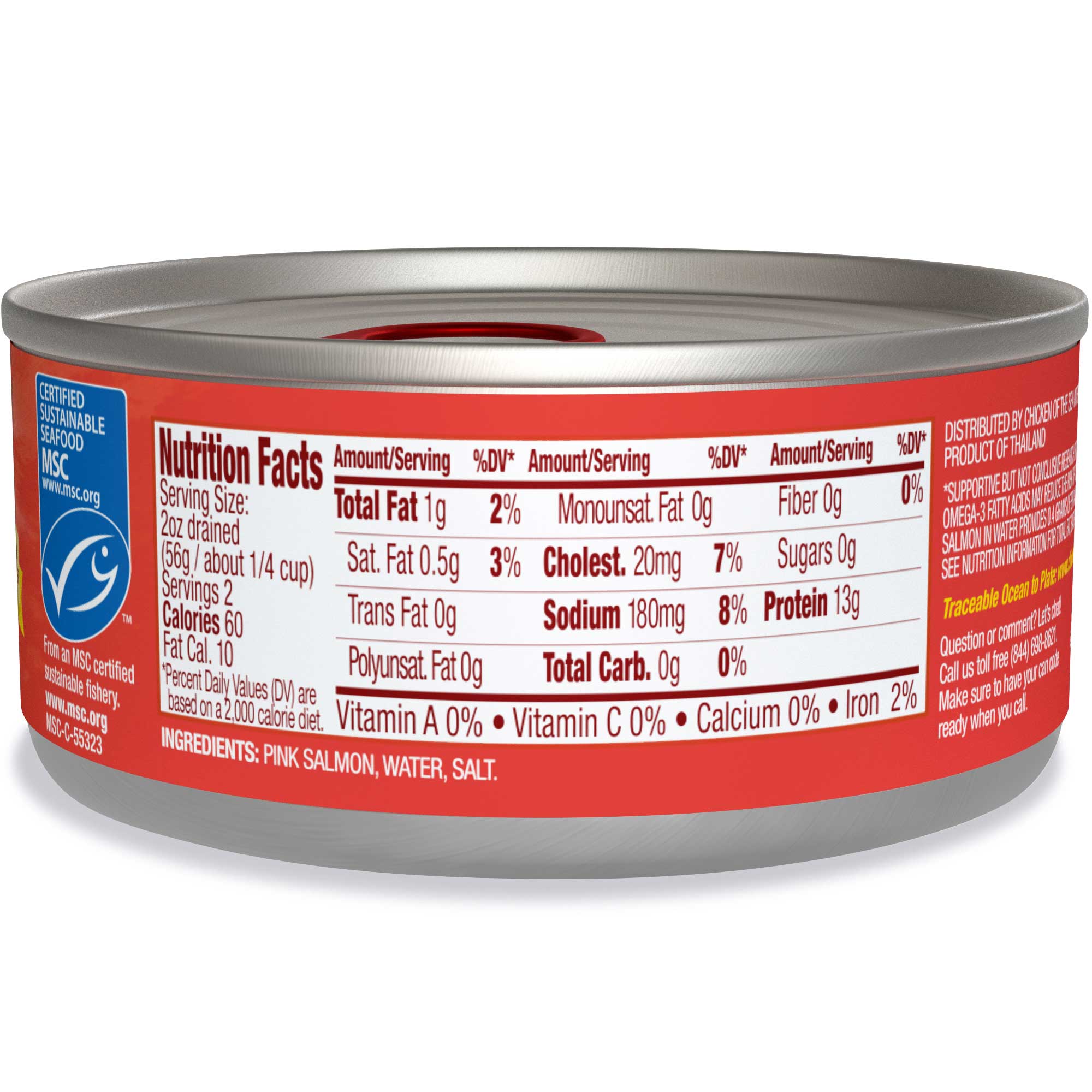 Chicken Of The Sea Pink Salmon in Water Case | FoodServiceDirect