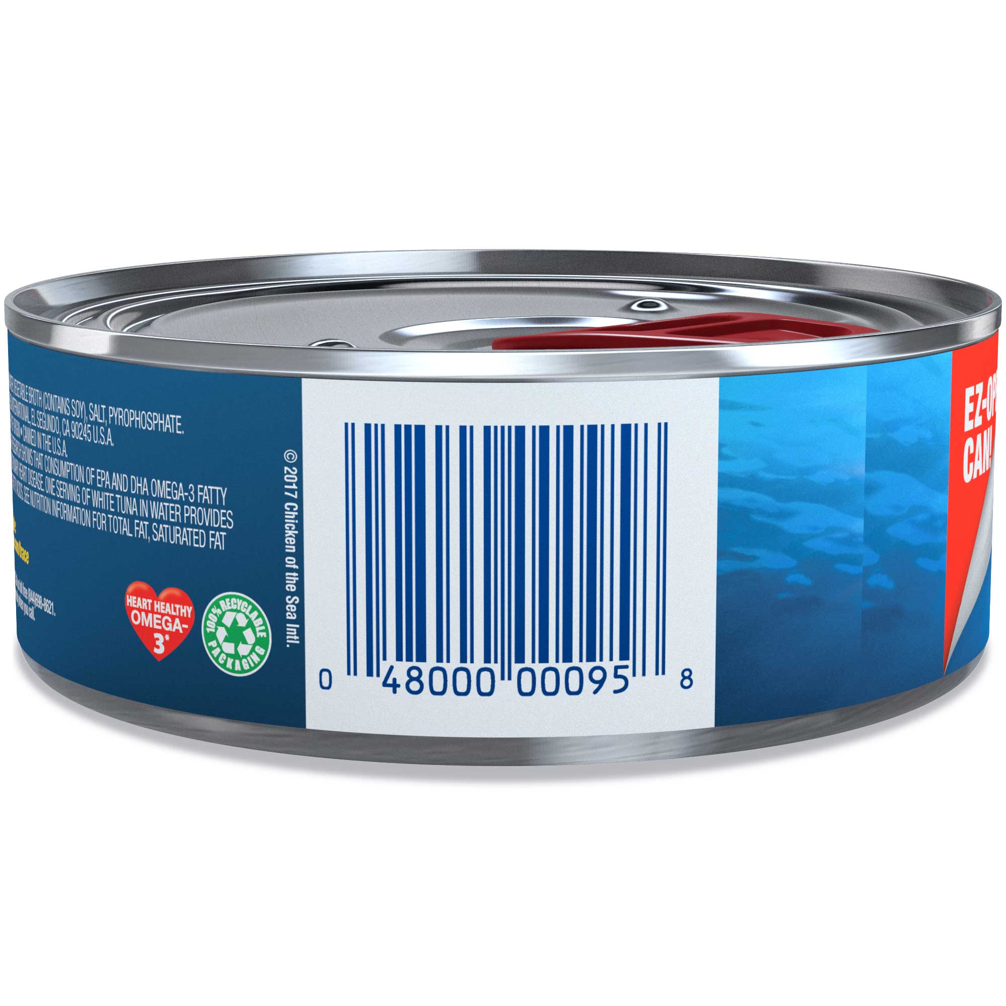Chicken Of The Sea Solid White Tuna in Water, 5 Ounce -- 24