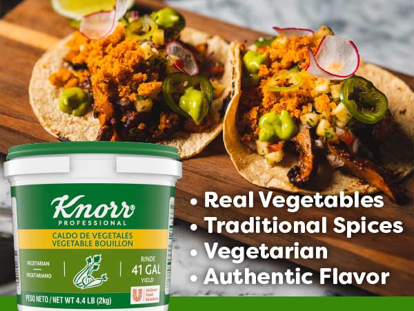 Knorr Professional Caldo De Vegetales, 4.4 Pound -- 1 Each
