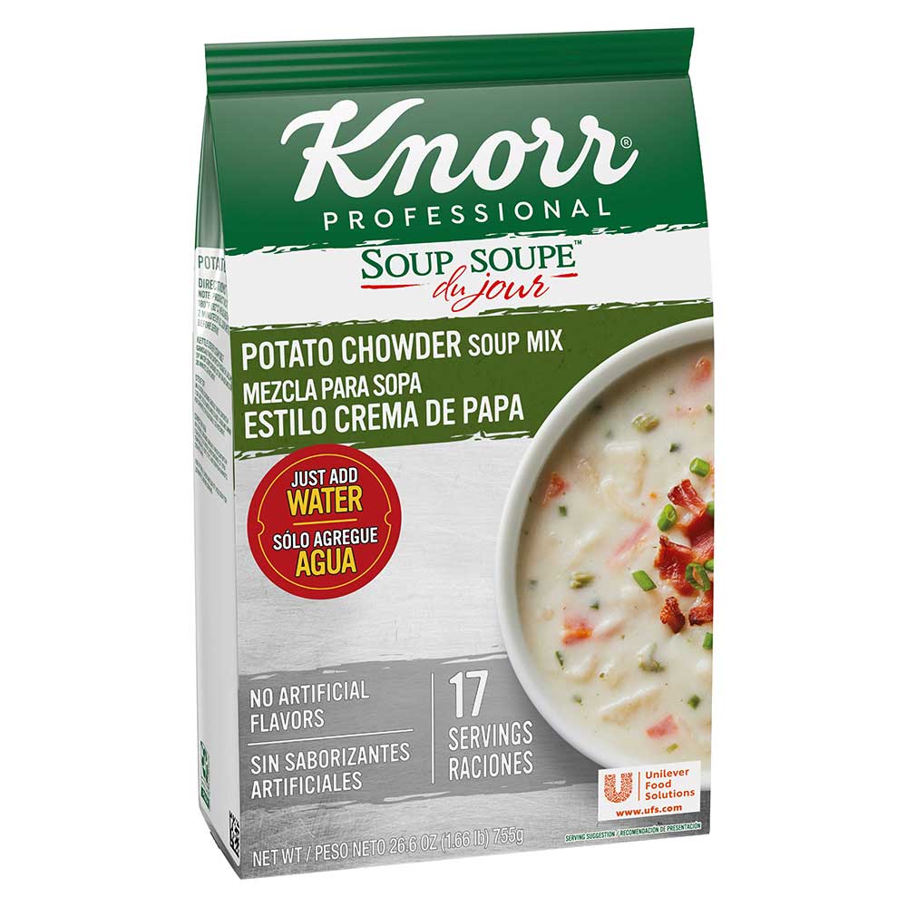 Knorr Professional Soup Du Jour Potato Chowder Soup Mix, 26.6 Ounce -- 1 Each